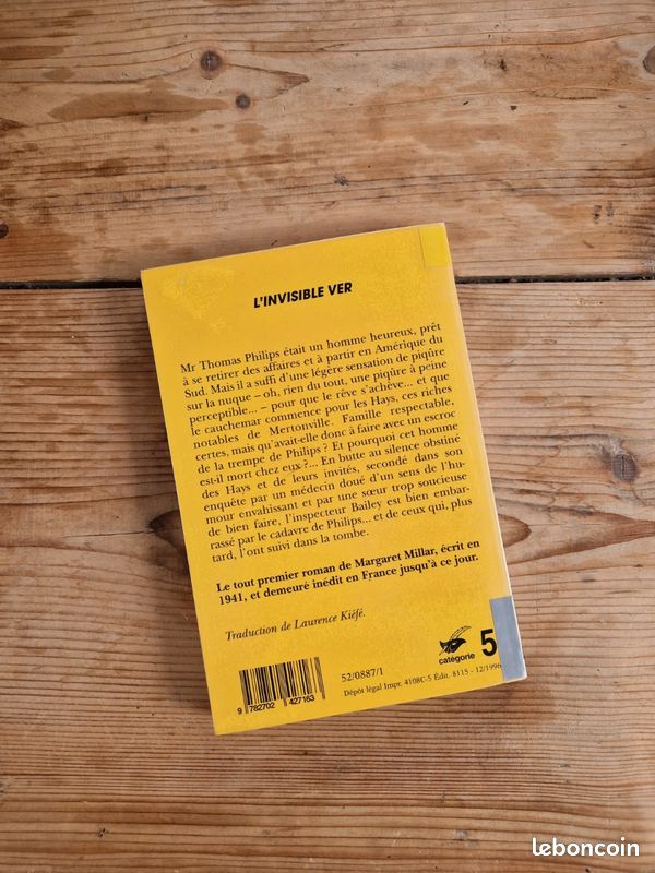 Lot 5 livres enquêtes criminelles (image 5)