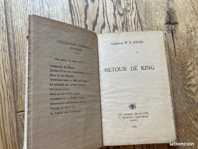 Captain W.E. Johns Retour de King (image 2)