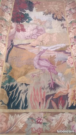 Vieille Tapisserie Encadrée Jeanne D'Arc - Super état Pour Sa Déco !