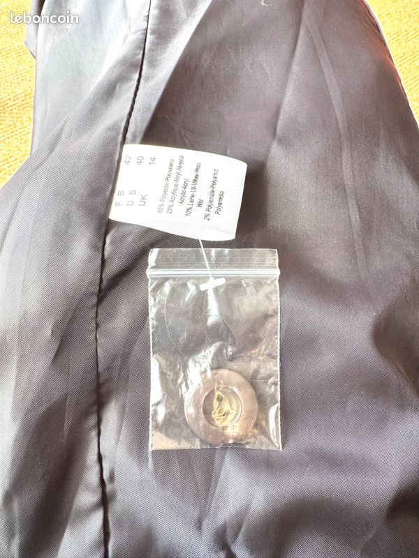 Veste courte tweed... Neuve. Taille 40 (image 7)