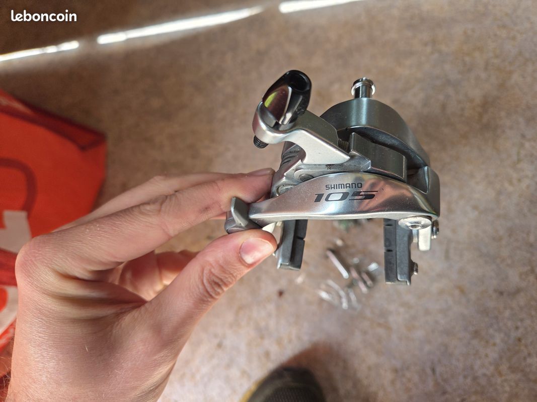 Jeu D'étriers Shimano 105 BR-5501 NOS - Freins Vélo Route Argent