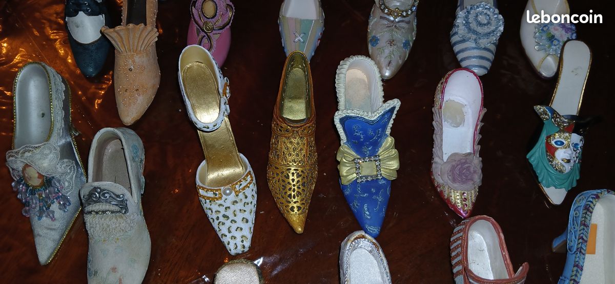 Collection Chaussures Porcelaine d'occasion