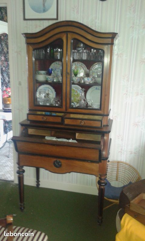 Très beau Secrétaire - bureau de salon ancien (image 2)
