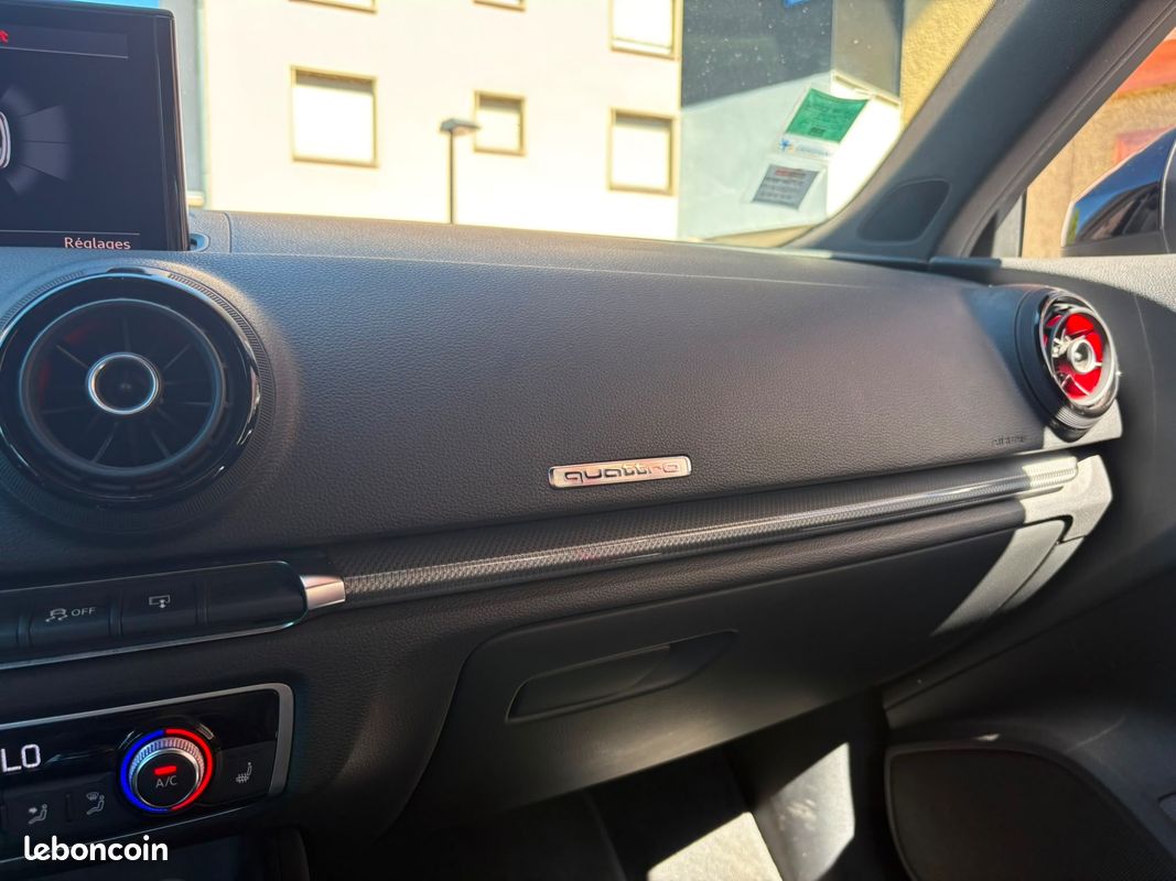 Audi a3 sportback 2.0 tdi 150 s-line quattro - ciel de toit etoile - garantie 6 mois (image 24)