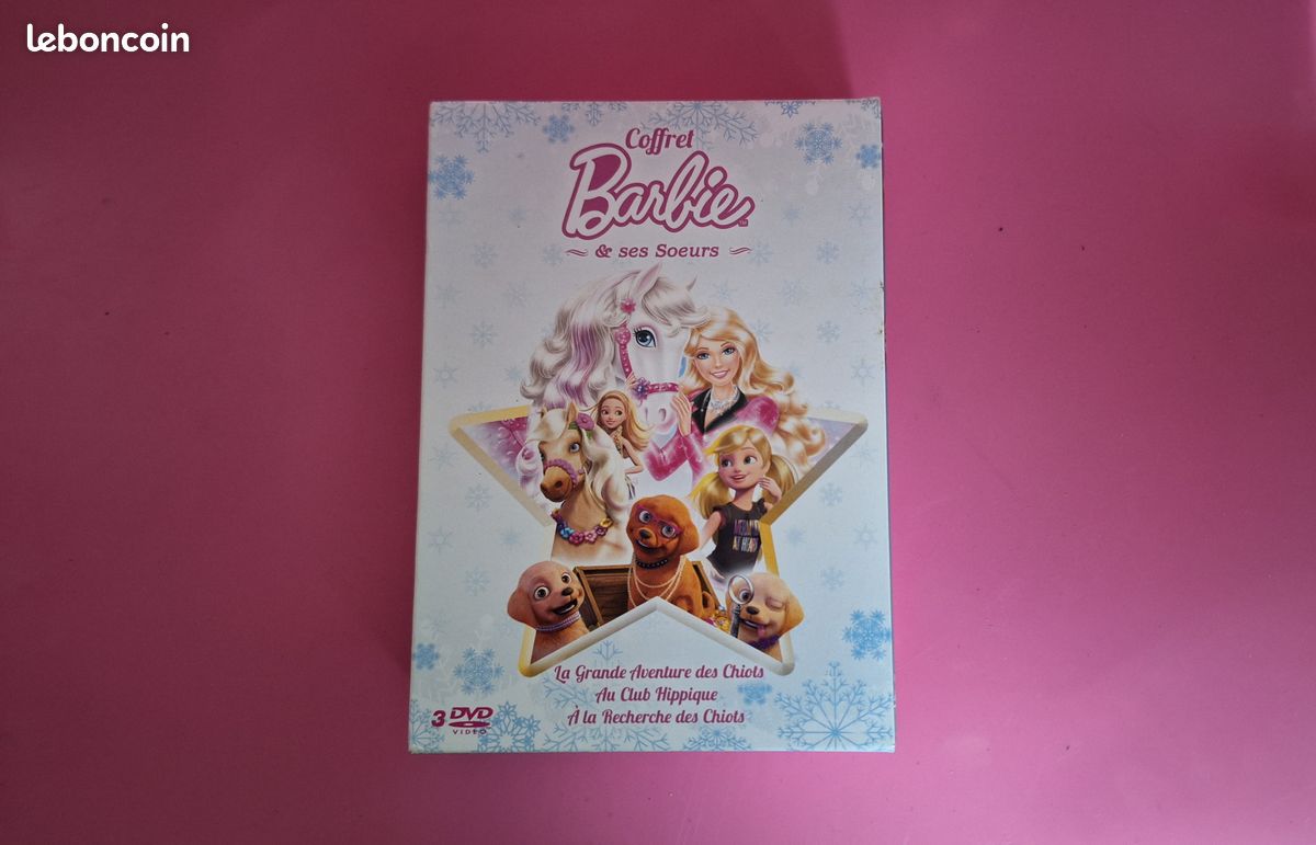 Coffret BARBIE et ses soeurs - 3 DVD - DVD - Films