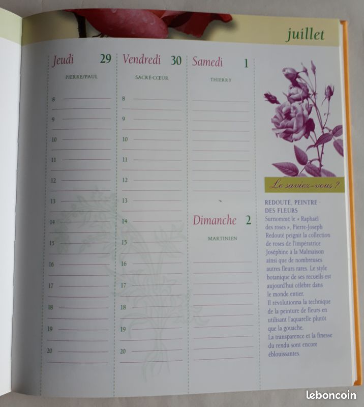 Agenda Truffaut Collector 2000 (image 2)
