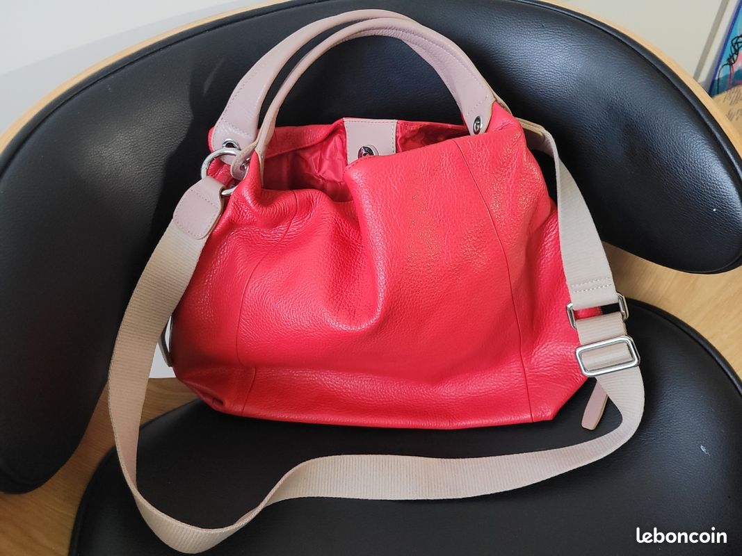 Sac à Main Cuir Furla Souffle - Neuf Sans étiquette, Marron/beige, Taille Moyenne