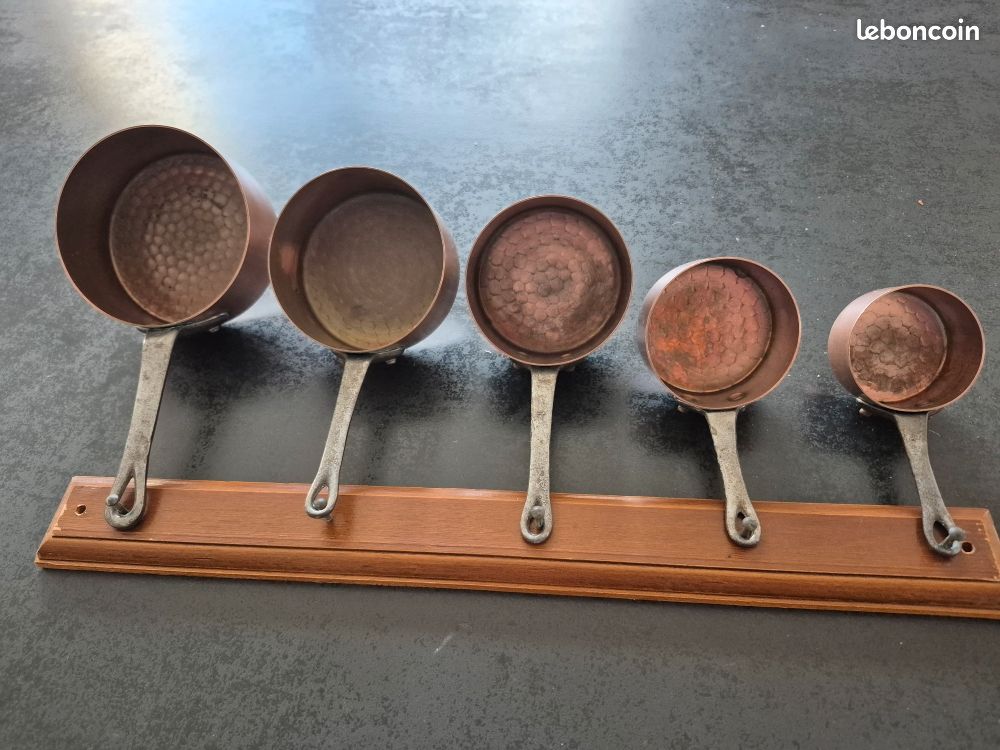 Petites casseroles cuivre (image 2)