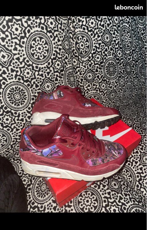 Air max 90 fleurs Chaussures