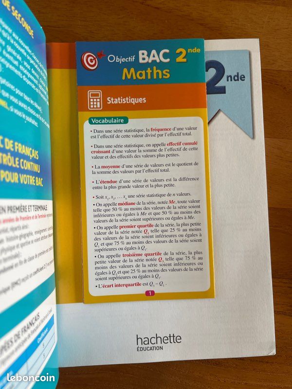 Livre scolaire maths seconde (image 3)