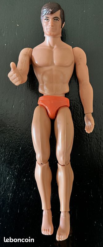 Figurine Vintage Big Jim Professeur OBB - Mattel 1971 - Collection