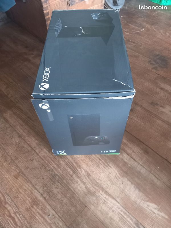 Boîte Vide Pour Console Xbox Series X - Emballage D'origine - Occasion