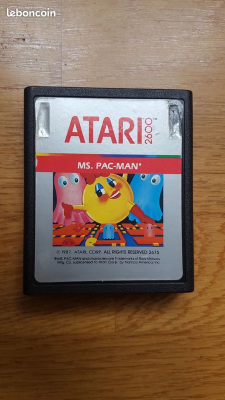 Lot De 25 Jeux Atari 2600 - Avec Space Invaders - Occasion