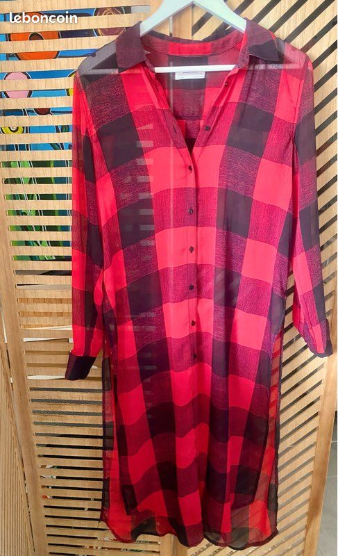 Vichy Noir Robe Zara Vichy Sublime Robe Chemise Longue Vichy