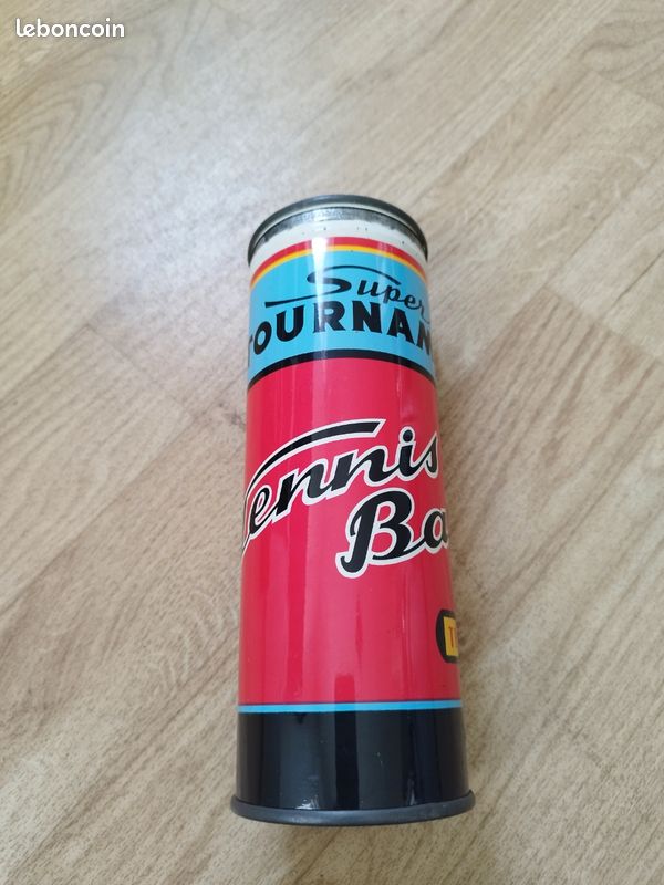 Boîte Métal Ancienne Wright & Ditson – Balle De Tennis Avec Clé, Scellée Par Spalding
