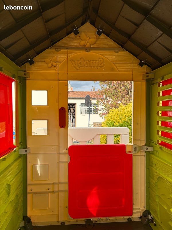 Smoby - Maison Pilotis - Toboggan + Echelle (image 5)