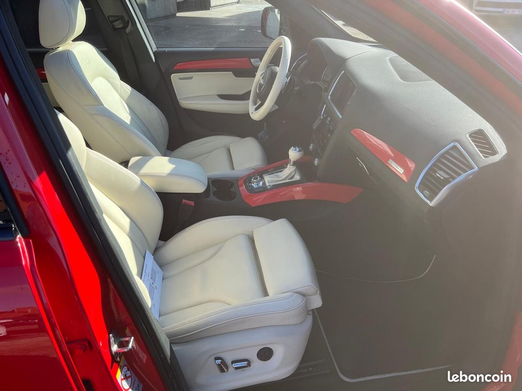 AUDI SQ5 V6 3.0 BiTDI 313 Quattro Tiptronic 8*audi exclusive full *rouge *ETAT EXCEPTIONNEL (image 16)