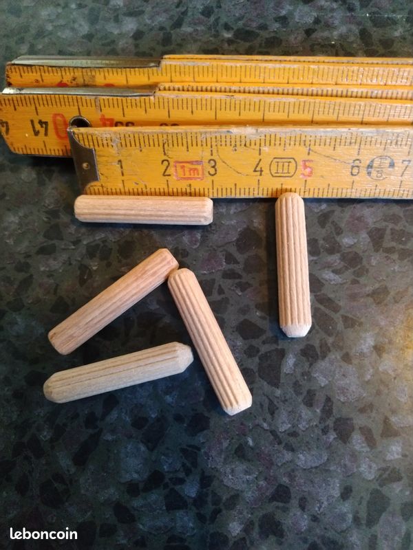 Tourillons / Chevilles en bois 6x30 grande quantité (image 1)