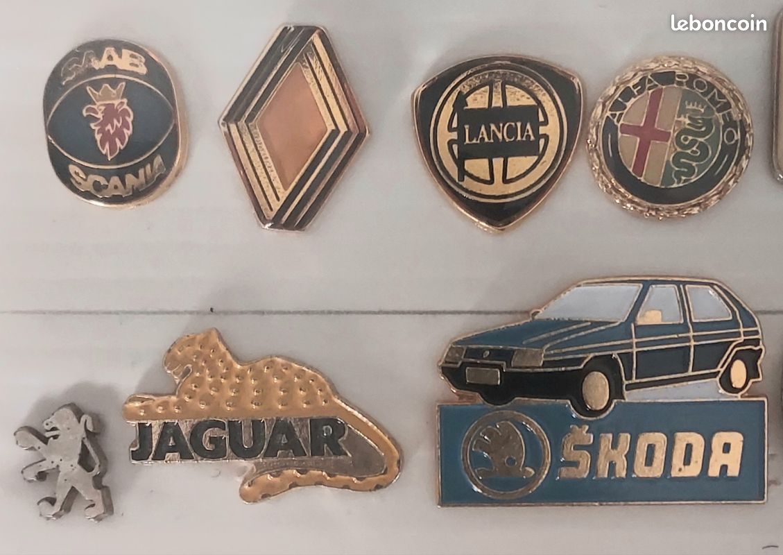 Lot pin's collection LOGOS AUTOMOBILES Vintage (image 2)