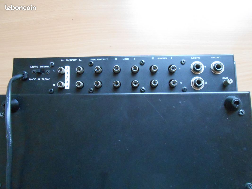 Table De Mixage DJ BST MM60/MC – 4 Voies Analogique Occasion