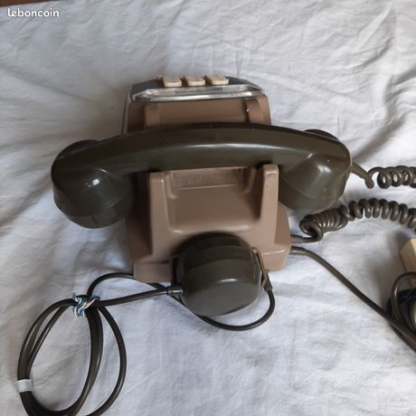 Téléphone Vintage Socotel S63 - France Télécom 1981 - Fonctionne
