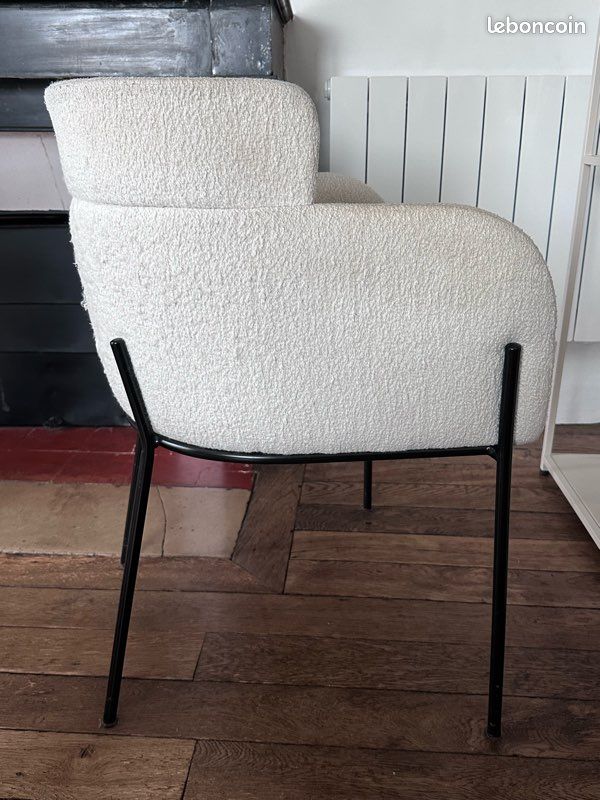 Fauteuil NV Gallery - bouclette écrue (image 4)