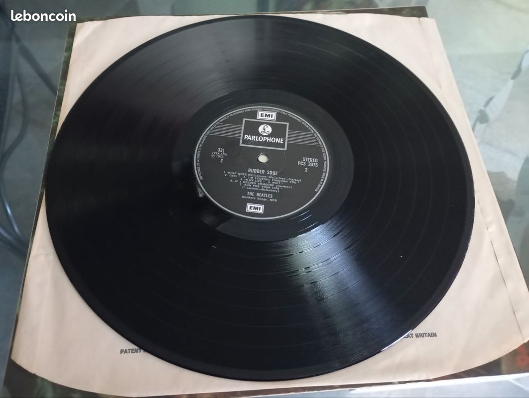 The Beatles. 33 T .RUBBER SOUL. Tbe (image 4)