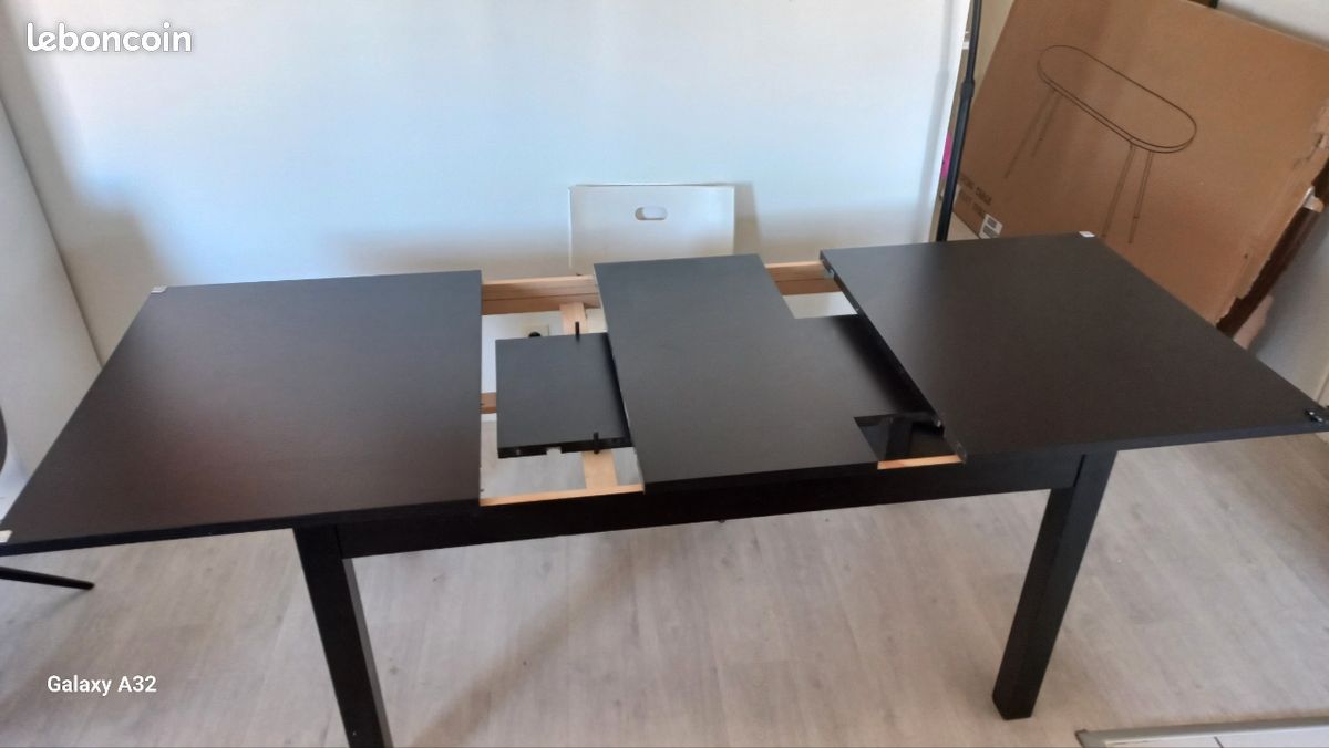 Table a manger extensible 4 ou 6 ou 8 personnes ikea (image 1)