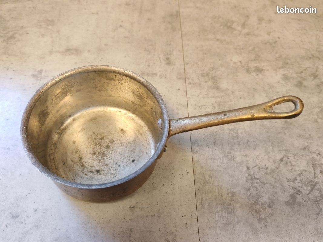 Casserole en cuivre ancienne (image 2)