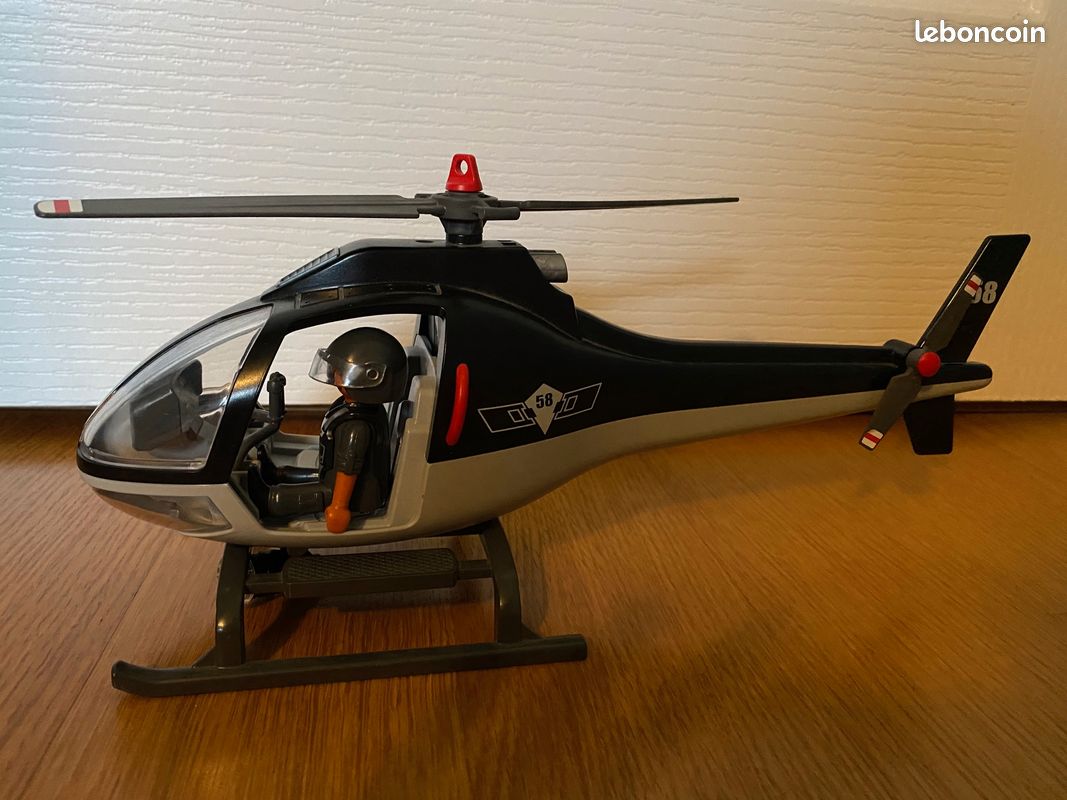 Playmobil 5563 helicoptere police (image 2)