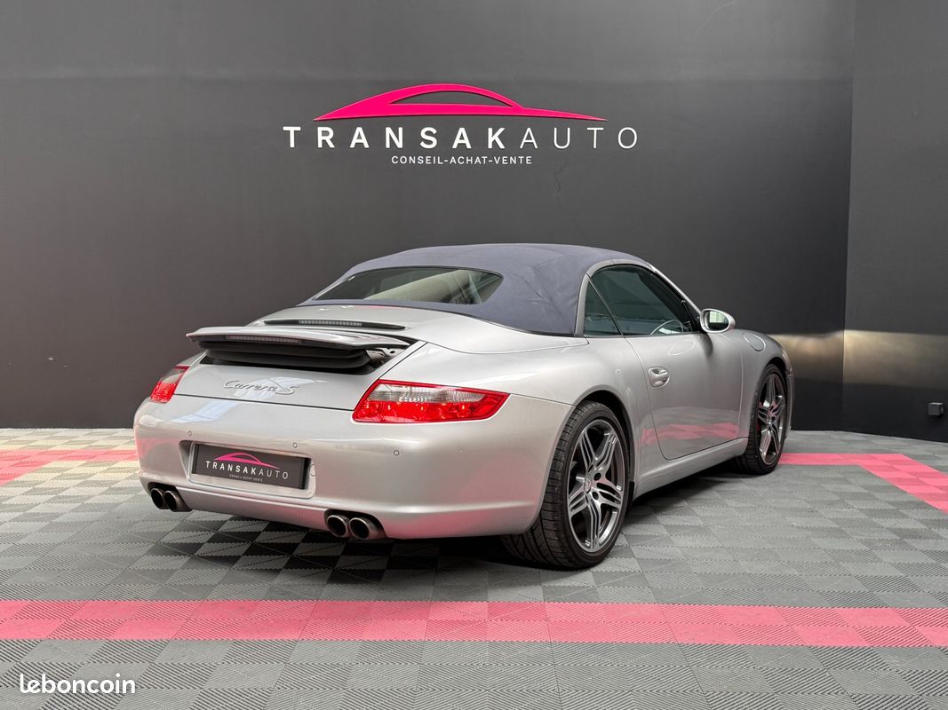 PORSCHE 911 CARRERA CABRIOLET 997 S Cabriolet 3.8i Entretien Centre Porsche Tours 02/26 (image 5)