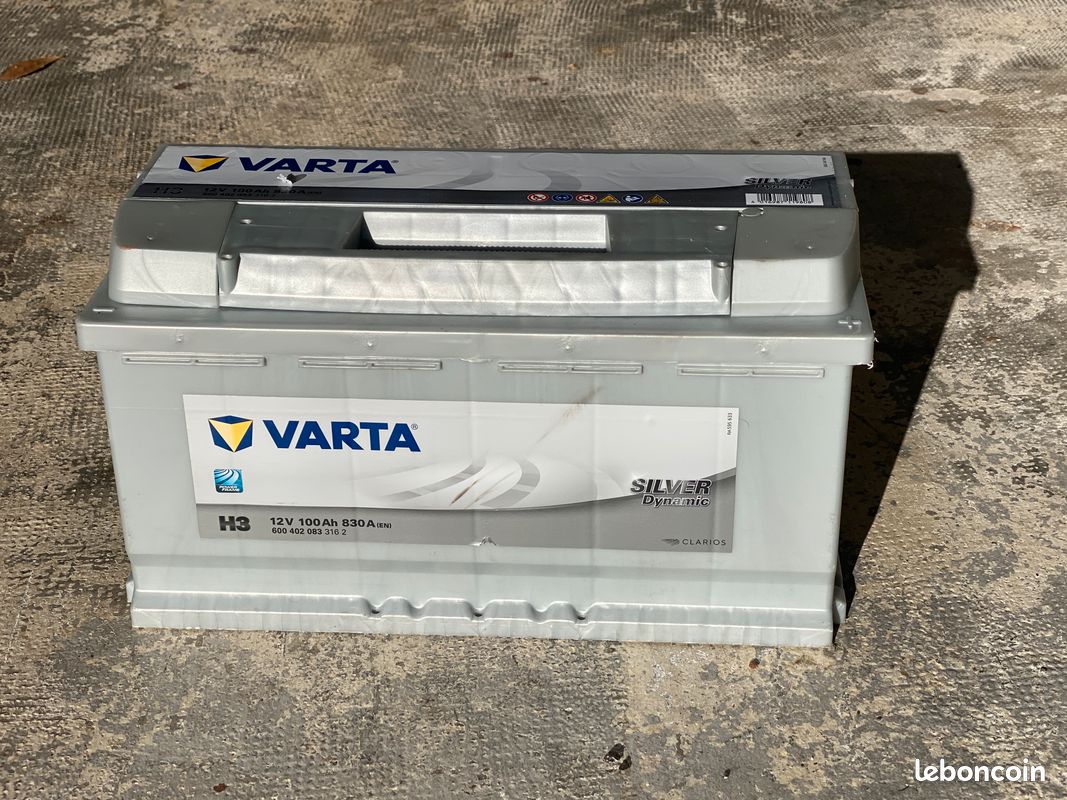 Batterie VARTA H3 Silver Dynamic 100 Ah - 830 A - Norauto