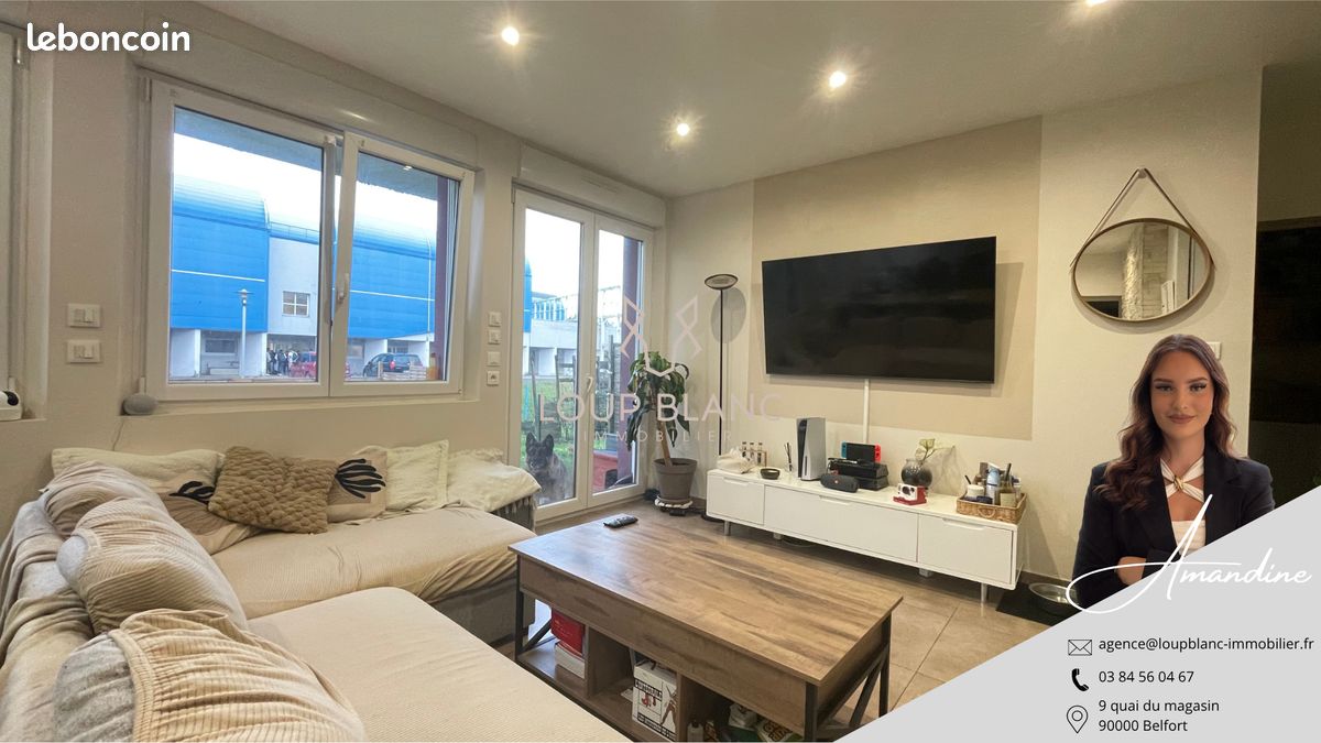Appartement 2 pièces 51 m² · à Audincourt · 51 m² · 695 €/mois