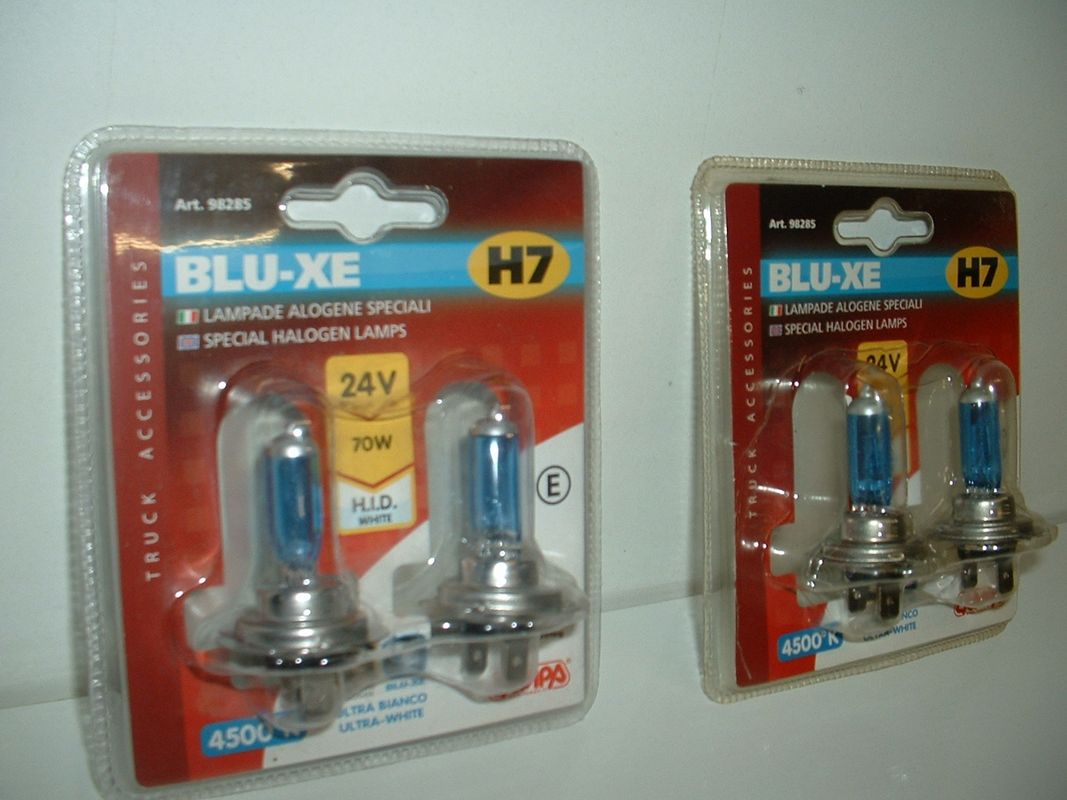 2 Ampoules H7 24V 100W BLU-XE