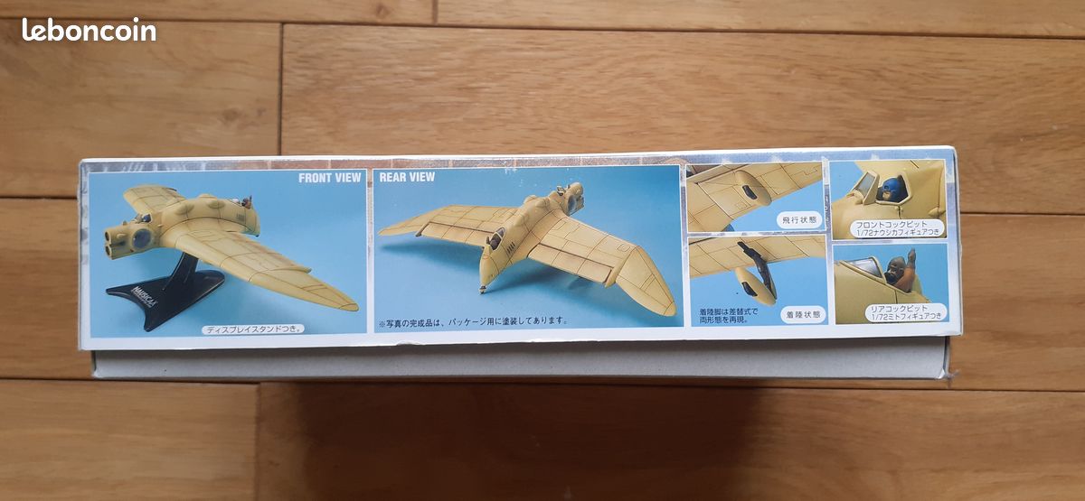 Maquette Gunship Nausicaä Of The Valley Of The Wind - 20 Cm - À Emboîter Sans Colle