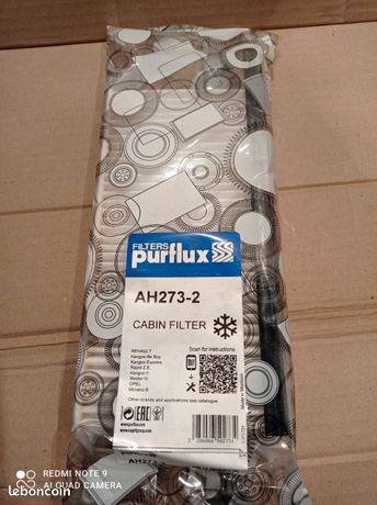 PURFLUX AHC273-2 Filtre d'habitacle