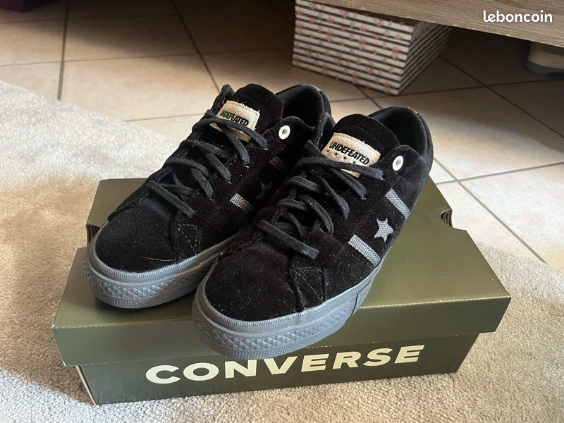 Converse One Star Academy Pro OX Undefeated noire taille 39