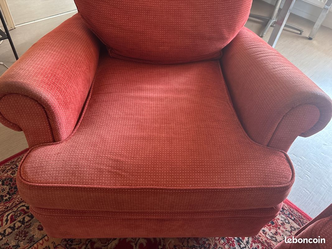 2 fauteuil club vintage (image 5)