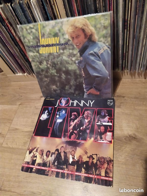 Lot 2 albums Johnny Hallyday (image 1)