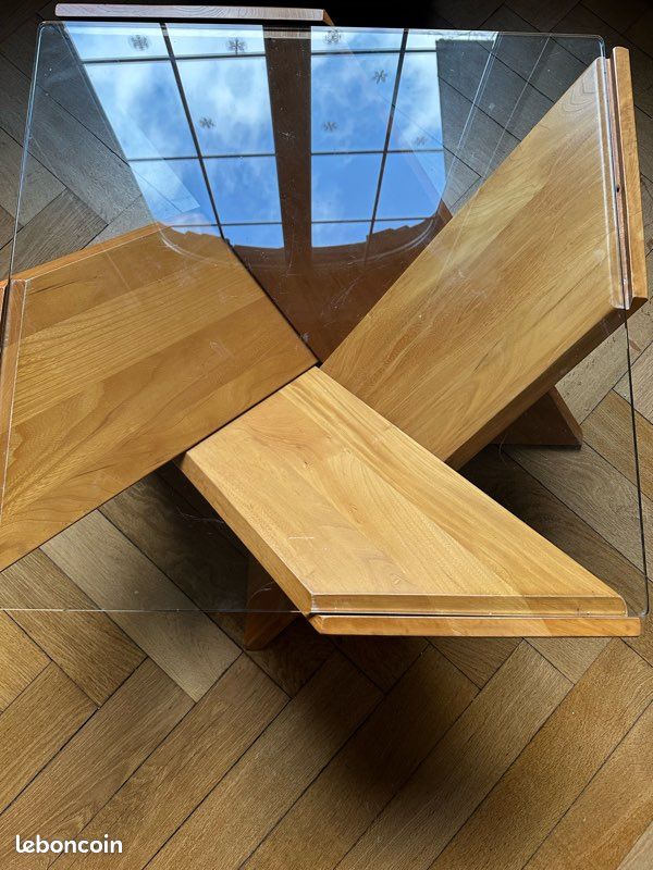 Table basse bois massif (image 2)