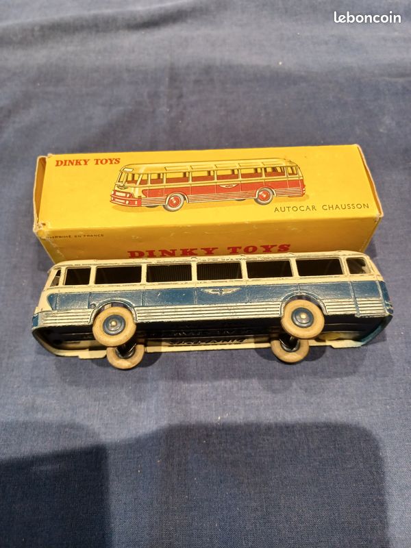Dinky Toys F n° 29 F autocar Chausson jamais joué en boite | UK
