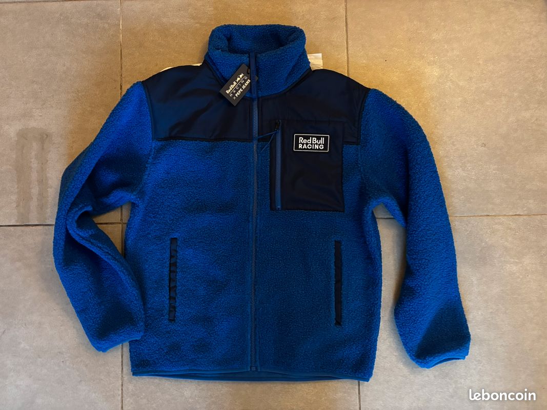 Red Bull Racing x Pepe Jeans – Veste Sherpa Hybrid – Taille S (image 1)