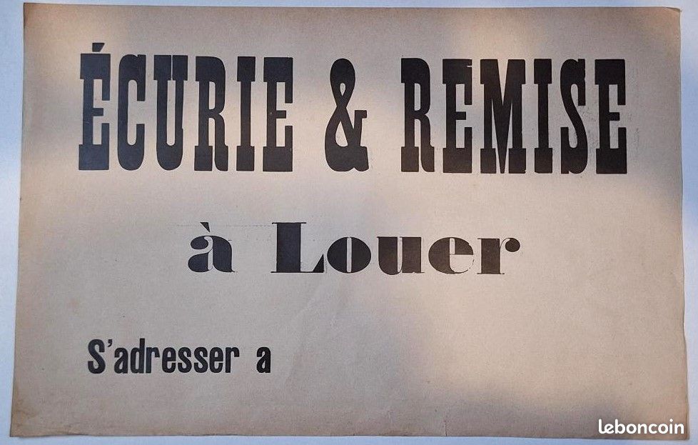 Lot exceptionnel et rare de 29 affiches différentes vintage authentiques - Signalétique ancienne (image 5)