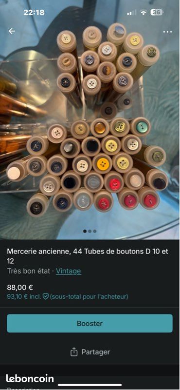 RARE JOLI ANCIEN BOUTON DE MODE COUTURE, UNIFORME MILITAIRE? SPIRALE D