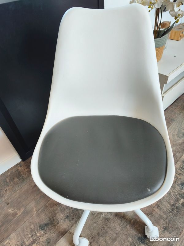 Marln chaise de bureau roulante réglable style scandinave (image 5)