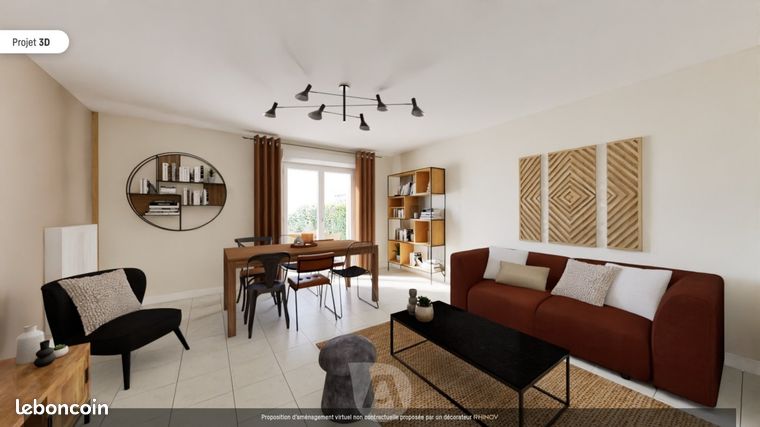 Appartement 3 pièces 68 m²