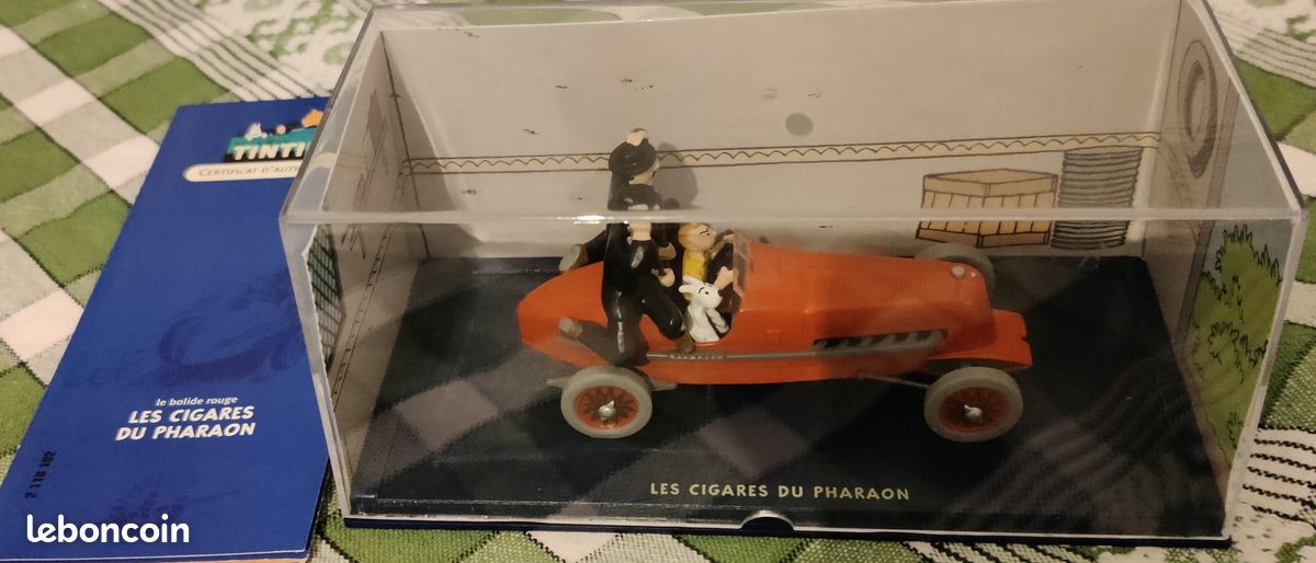 Ensemble de 4 voitures Moulinsart 1:43 - En voiture Tintin 1:43 - 4 - Model car