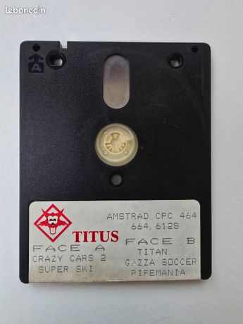 Jeu Amstrad 464/664/6128 Sur Disquette - Terminator 2 - Bon état