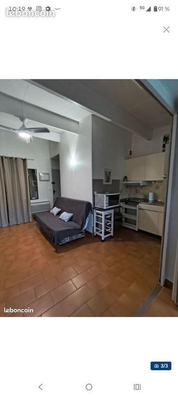 Appartement 1 pièce 30 m² · à Argelès-sur-Mer · 30 m² · 510 €/mois