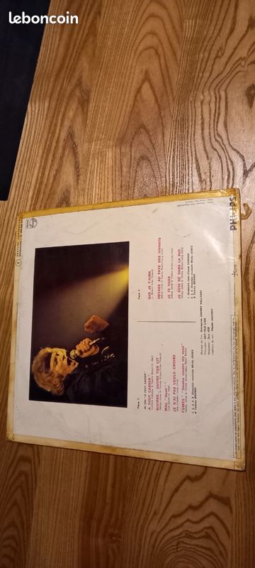 Vynile : Johnny Halliday "Que je t'aime " (image 2)